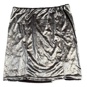 NWT Suzy Shier Velvet Mini Skirt